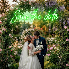 Save The Date Led Neon Sign Light