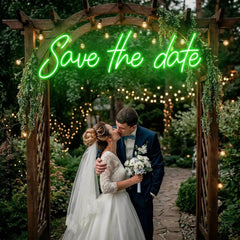 Save The Date Led Neon Sign Light
