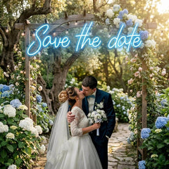 Save The Date Led Neon Sign Light