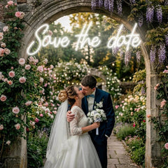 Save The Date Led Neon Sign Light