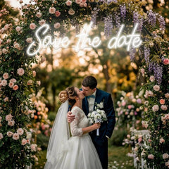 Save The Date Led Neon Sign Light