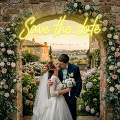 Save The Date Led Neon Sign Light