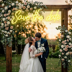 Save The Date Led Neon Sign Light
