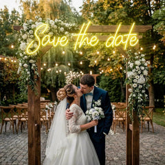 Save The Date Led Neon Sign Light