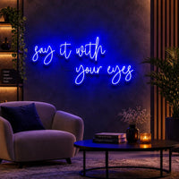 Say It With Your Eyes
