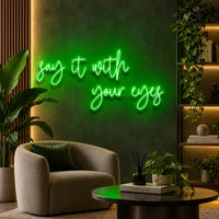 Say It With Your Eyes