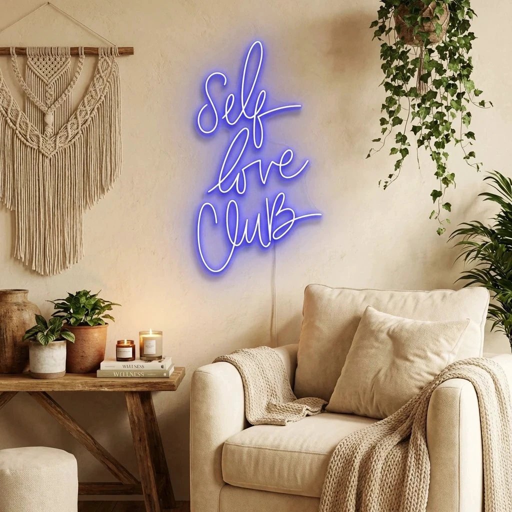 Self Love Club Led Neon Sign Light