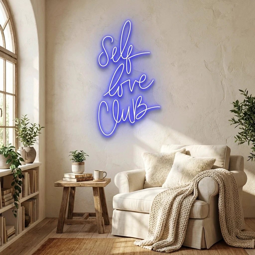 Self Love Club Led Neon Sign Light