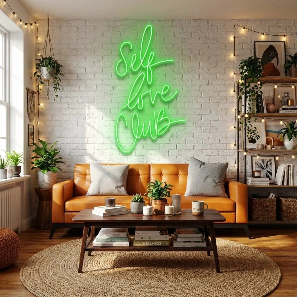 Self Love Club Led Neon Sign Light