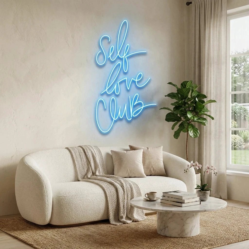 Self Love Club Led Neon Sign Light