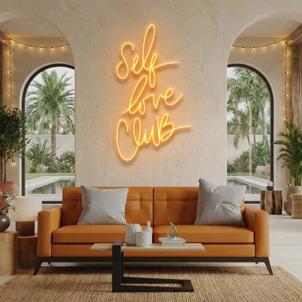 Self Love Club Led Neon Sign Light