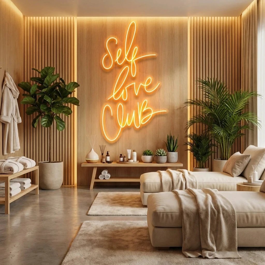 Self Love Club Led Neon Sign Light