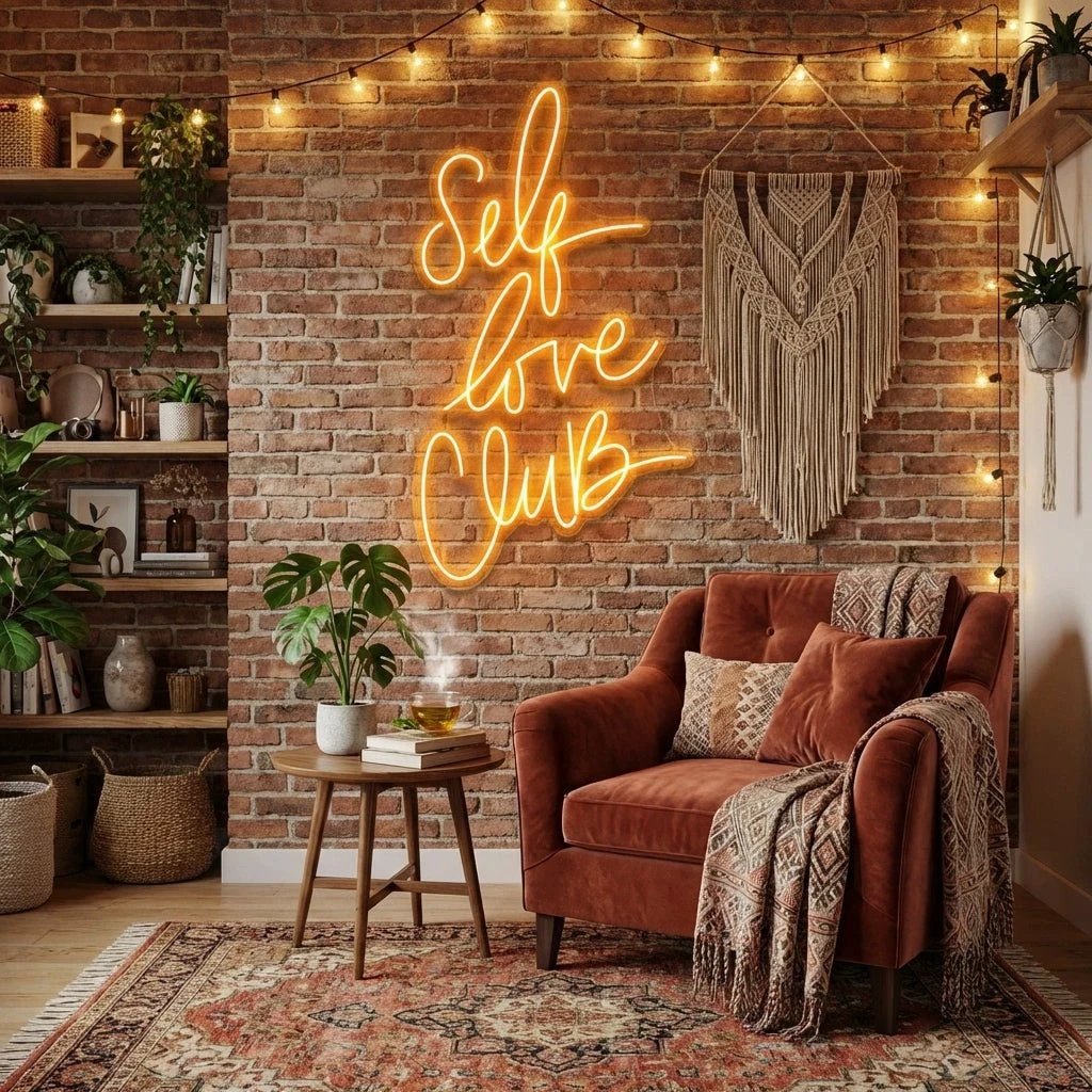 Self Love Club Led Neon Sign Light