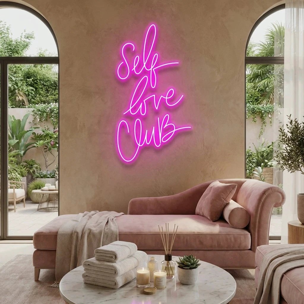Self Love Club Led Neon Sign Light