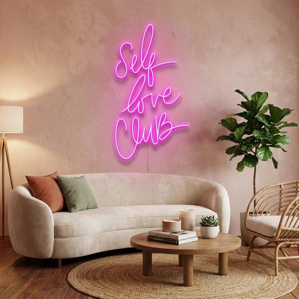 Self Love Club Led Neon Sign Light