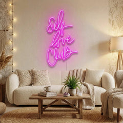 Self Love Club Led Neon Sign Light