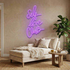 Self Love Club Led Neon Sign Light