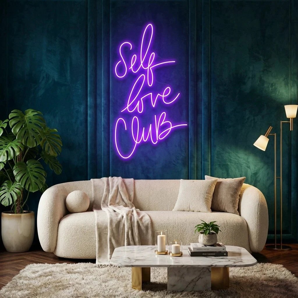 Self Love Club Led Neon Sign Light