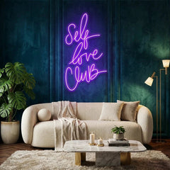 Self Love Club Led Neon Sign Light