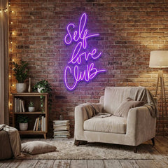 Self Love Club Led Neon Sign Light