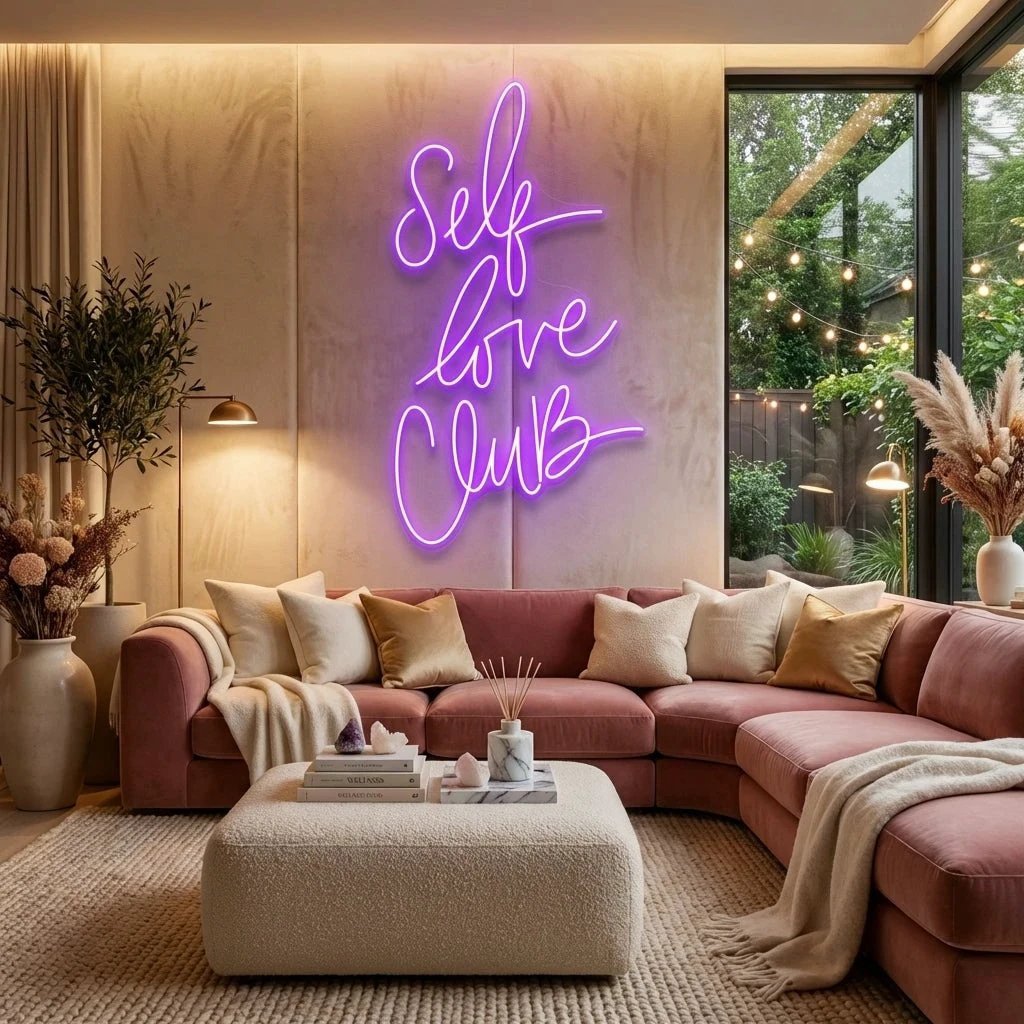 Self Love Club Led Neon Sign Light