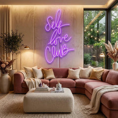 Self Love Club Led Neon Sign Light