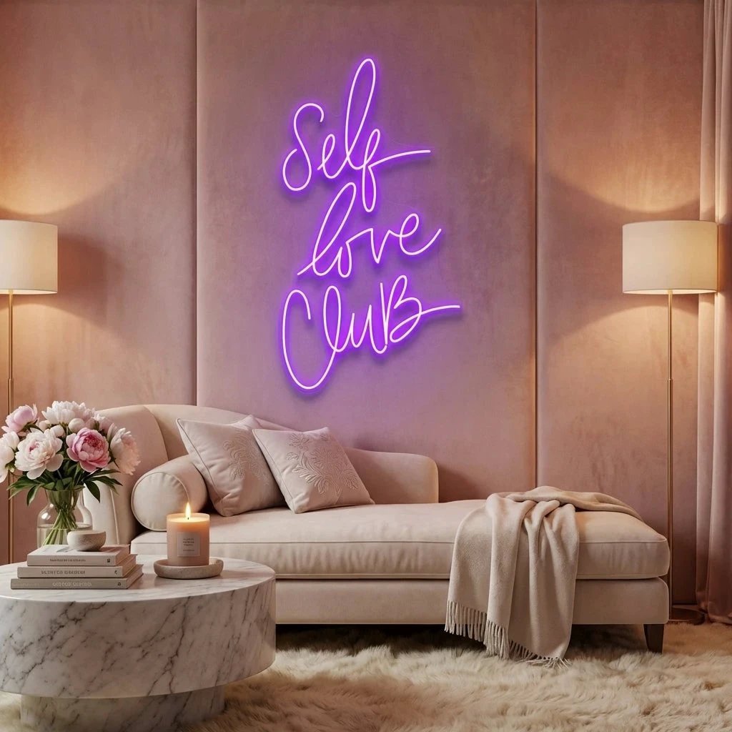 Self Love Club Led Neon Sign Light