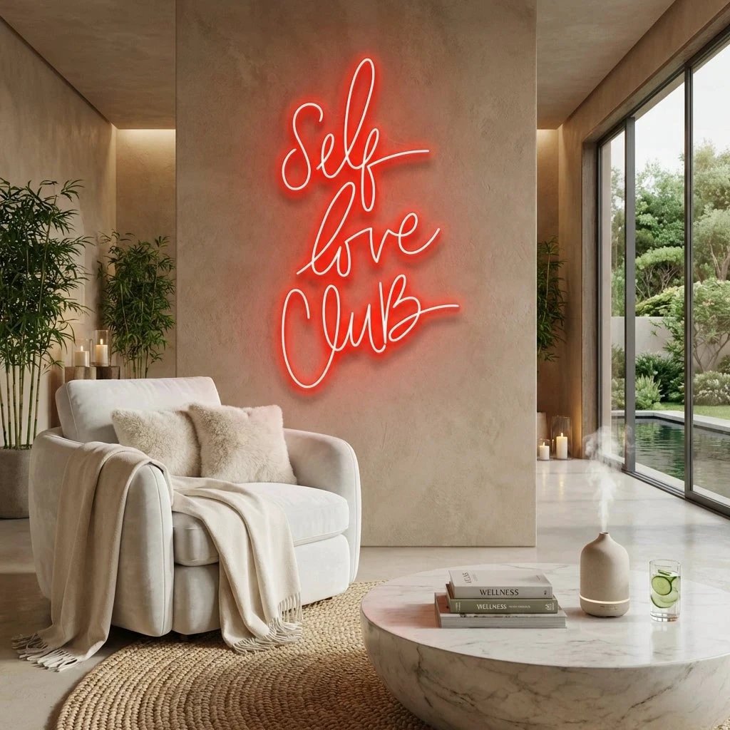Self Love Club Led Neon Sign Light