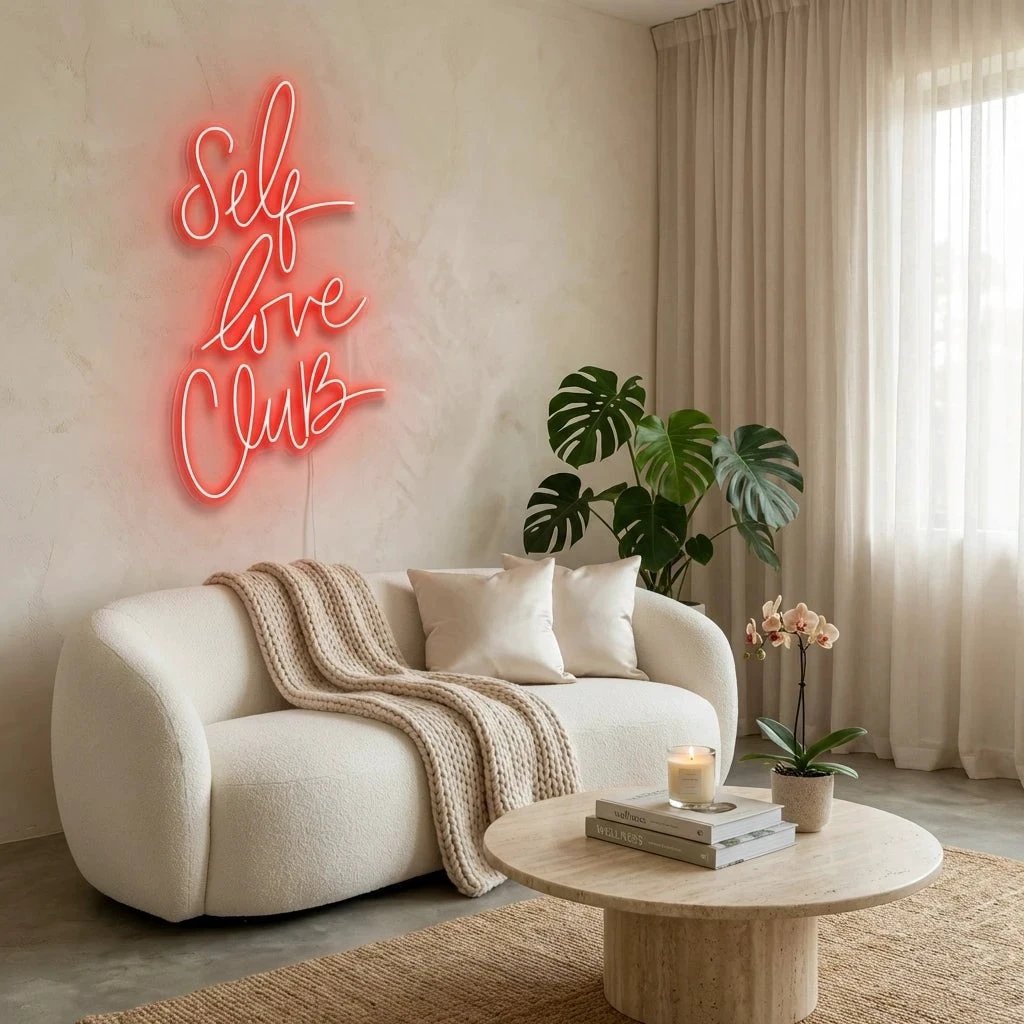 Self Love Club Led Neon Sign Light