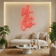Self Love Club Led Neon Sign Light
