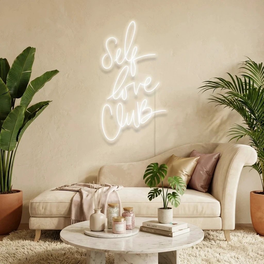 Self Love Club Led Neon Sign Light