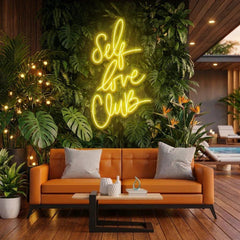Self Love Club Led Neon Sign Light