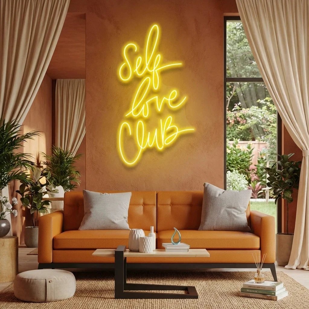 Self Love Club Led Neon Sign Light