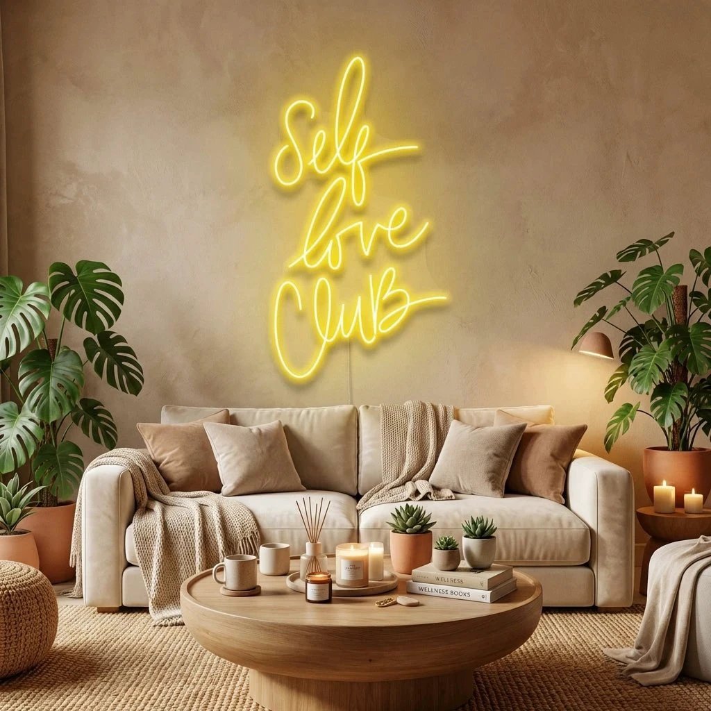 Self Love Club Led Neon Sign Light