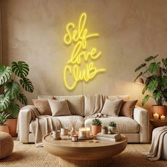 Self Love Club Led Neon Sign Light