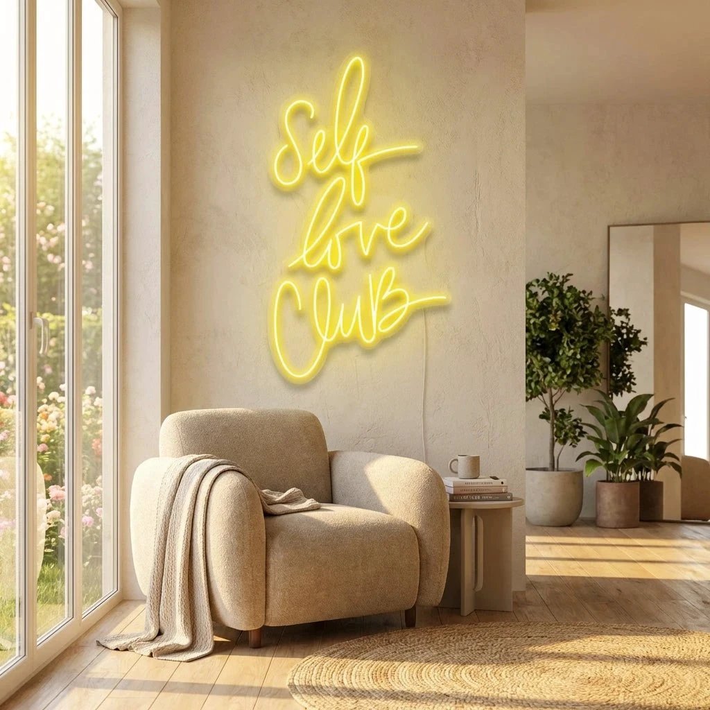 Self Love Club Led Neon Sign Light