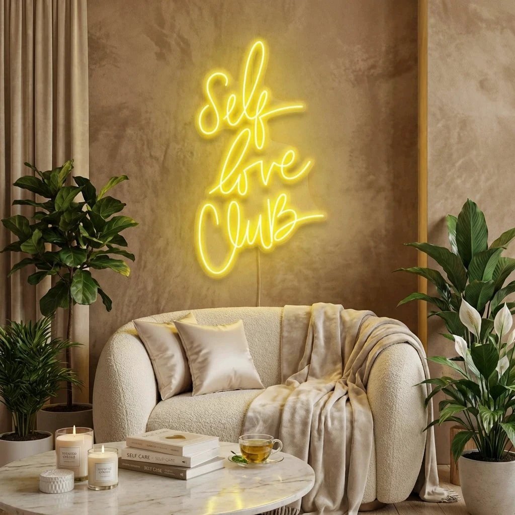 Self Love Club Led Neon Sign Light