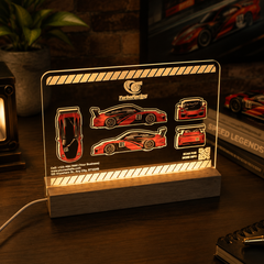 Custom 3D LED Modified Car Night Light SGTN032