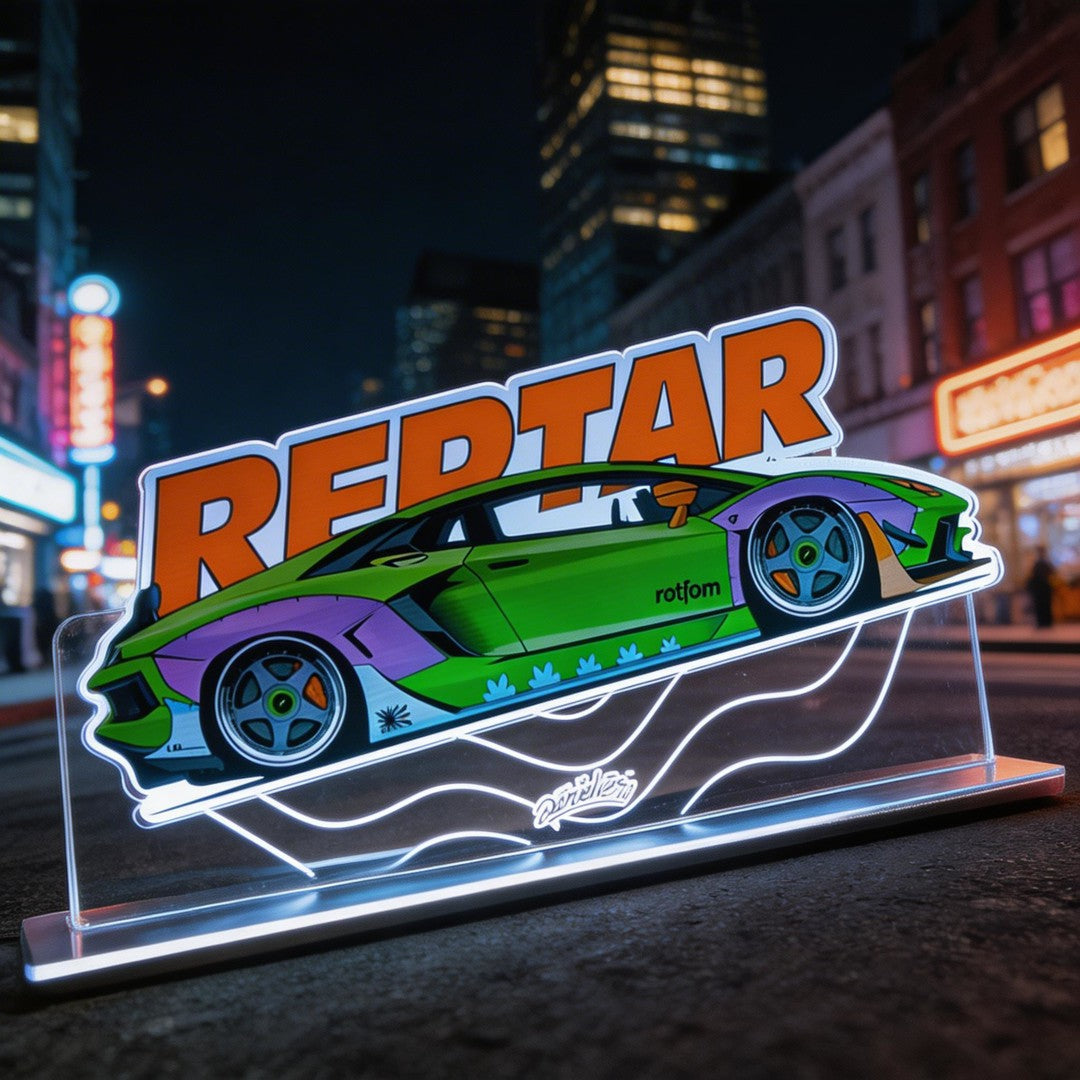 Custom 3D LED Modified Car Night Light SGTN037