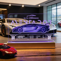 Custom 3D LED Car Night Light SGTN039