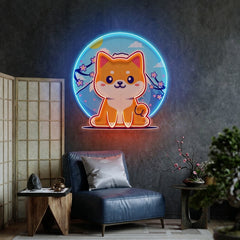 Shiba Mountain LED Neon Sign Light Pop Art