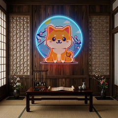 Shiba Mountain LED Neon Sign Light Pop Art