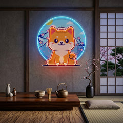 Shiba Mountain LED Neon Sign Light Pop Art