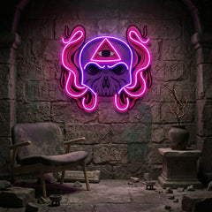 Skull Soul LED Neon Sign Light Pop Art