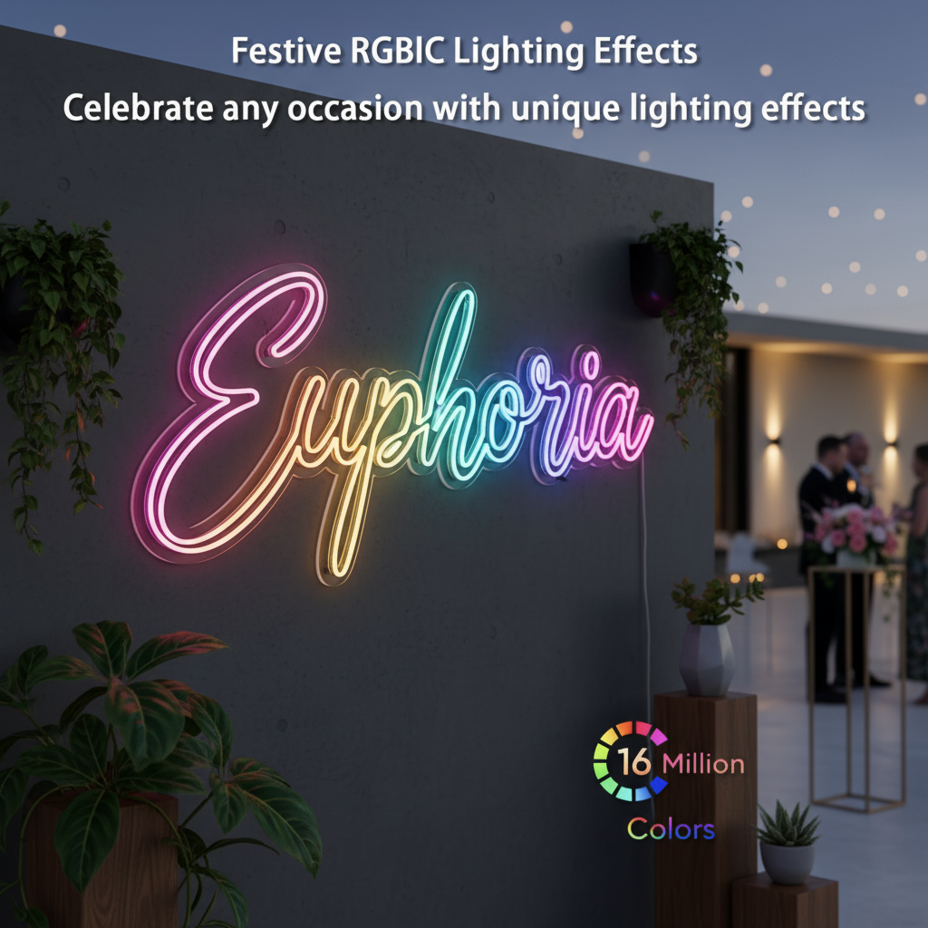 Permanent Smart RGB Outdoor Lights for Halloween Christmas Decoration
