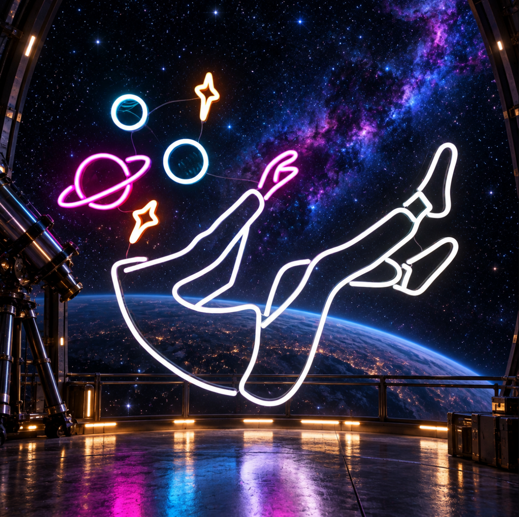 Space Head Multicolor