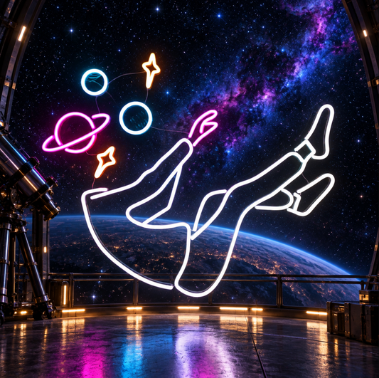 Space Head Multicolor