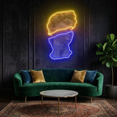 Statue Of David Neon Artwork Led Neon Sign Light