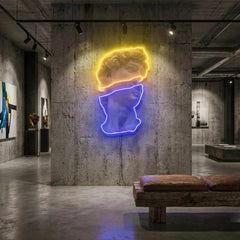 Statue Of David Neon Artwork Led Neon Sign Light