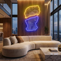 Statue Of David Neon Artwork Led Neon Sign Light